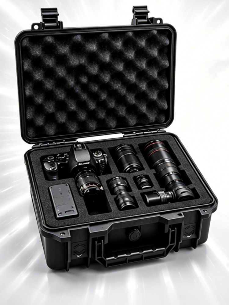 Drone Hard Shell Case - Предварительно нарезанный поролоновый органайзер для фотооборудования,