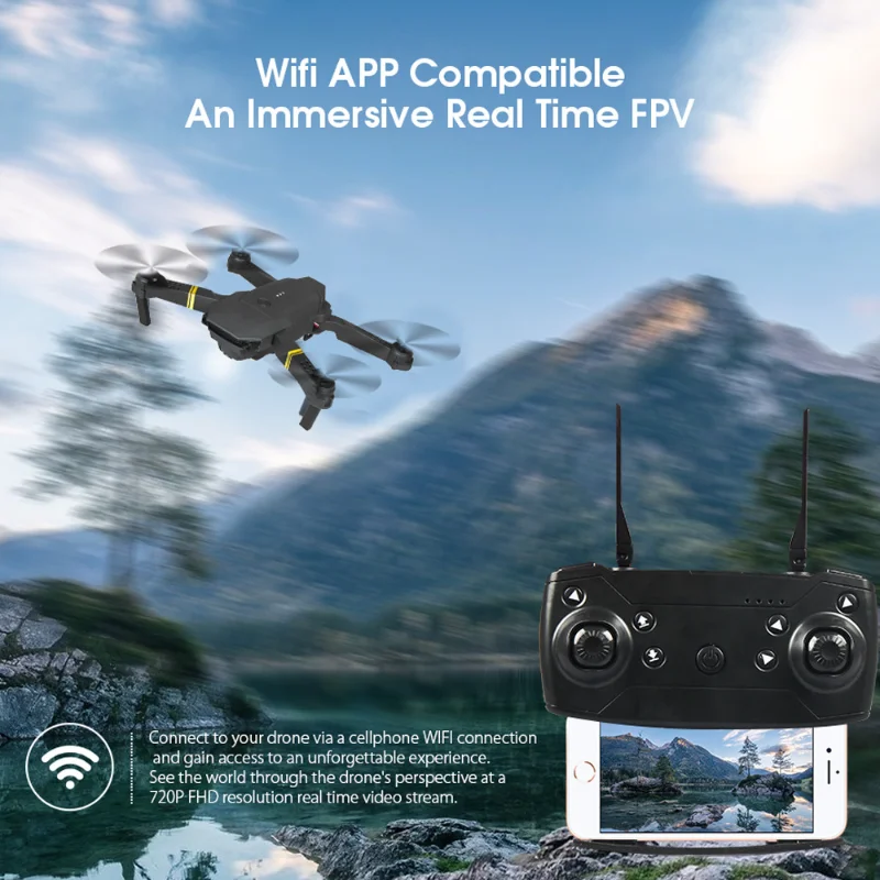 Дрон 4K Eachine E58 WIFI FPV с – обзор и цена Eachine Drone E58